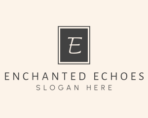 Elegant Square Lettermark logo design