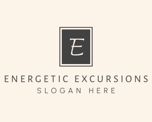 Elegant Square Lettermark logo design