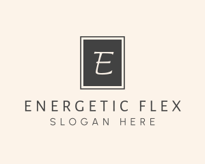 Elegant Square Lettermark logo design