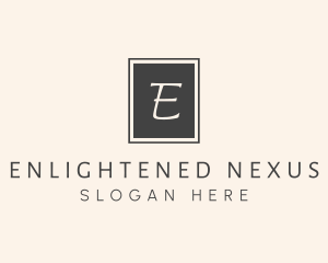 Elegant Square Lettermark logo design