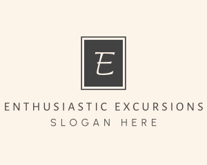 Elegant Square Lettermark logo design