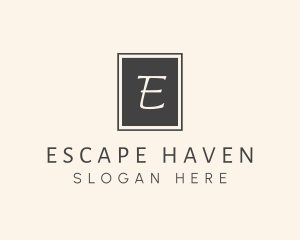 Elegant Square Lettermark logo design