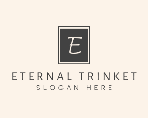 Elegant Square Lettermark logo design