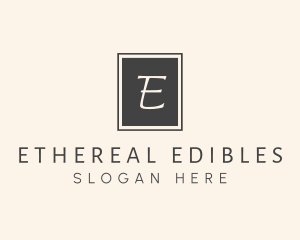 Elegant Square Lettermark logo design