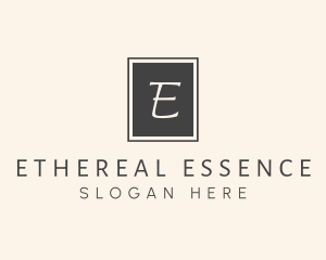 Elegant Square Lettermark logo design