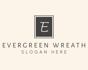 Elegant Square Lettermark logo design