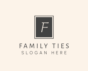 Elegant Square Lettermark logo design