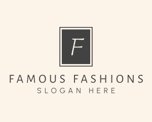 Elegant Square Lettermark logo design