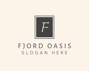 Elegant Square Lettermark logo design