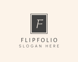 Elegant Square Lettermark logo design