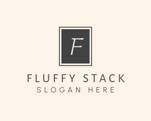 Elegant Square Lettermark logo design