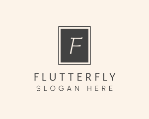 Elegant Square Lettermark logo design