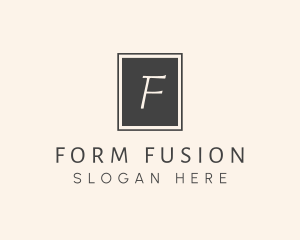 Elegant Square Lettermark logo design