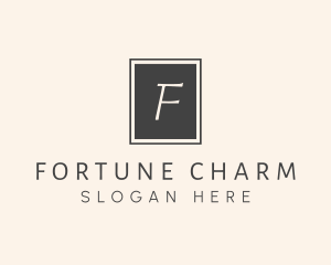 Elegant Square Lettermark logo design