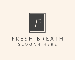 Elegant Square Lettermark logo design