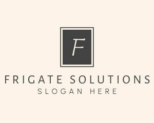 Elegant Square Lettermark logo design