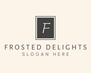 Elegant Square Lettermark logo design