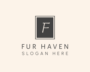 Elegant Square Lettermark logo design