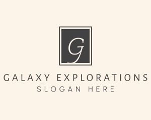 Elegant Square Lettermark logo design