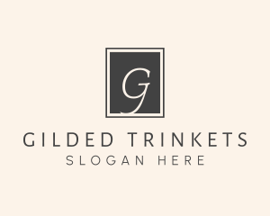 Elegant Square Lettermark logo design