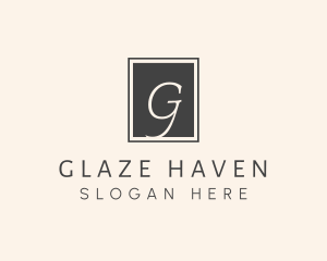 Elegant Square Lettermark logo design