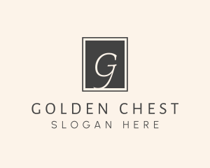 Elegant Square Lettermark logo design