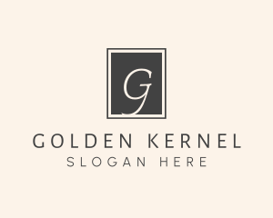 Elegant Square Lettermark logo design