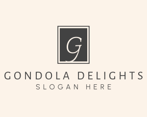 Elegant Square Lettermark logo design