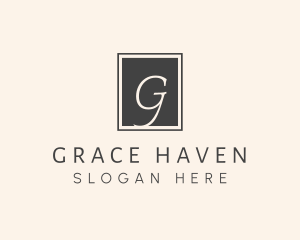 Elegant Square Lettermark logo design