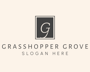 Elegant Square Lettermark logo design