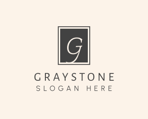 Elegant Square Lettermark logo design