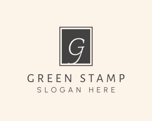 Elegant Square Lettermark logo design