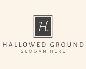 Elegant Square Lettermark logo design