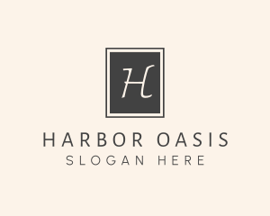 Elegant Square Lettermark logo design