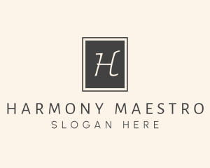 Elegant Square Lettermark logo design