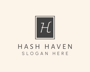 Elegant Square Lettermark logo design