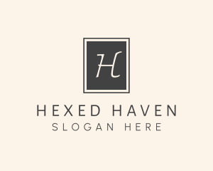 Elegant Square Lettermark logo design