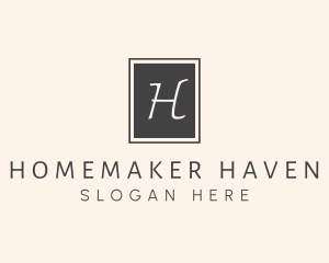 Elegant Square Lettermark logo design