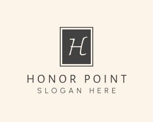 Elegant Square Lettermark logo design