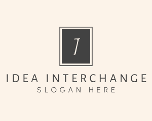 Elegant Square Lettermark logo design