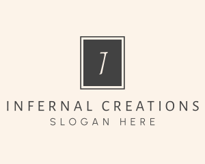 Elegant Square Lettermark logo design