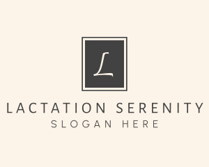 Elegant Square Lettermark logo design