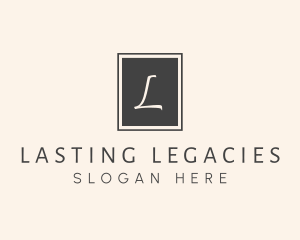 Elegant Square Lettermark logo design