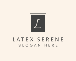 Elegant Square Lettermark logo design