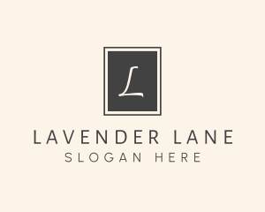 Elegant Square Lettermark logo design