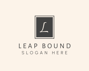 Elegant Square Lettermark logo design