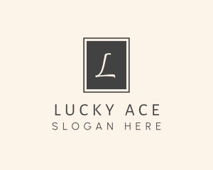 Elegant Square Lettermark logo design