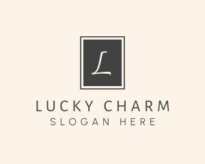 Elegant Square Lettermark logo design