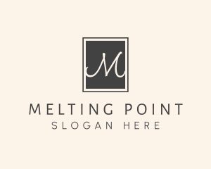 Elegant Square Lettermark logo design