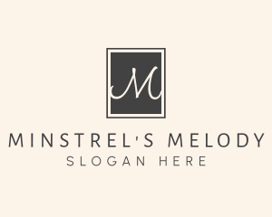 Elegant Square Lettermark logo design